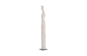 Phillips Collection Cast Colossal Abstract Female Sculpture - 99" Aged Roman Stone Finish for Dramatic Interiors & Outdoors PH103390