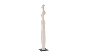 Phillips Collection Cast Colossal Abstract Female Sculpture in Roman Stone Finish - Elegant Statement for Large Spaces PH103391