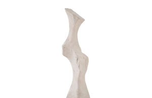 Phillips Collection Cast Colossal Abstract Female Sculpture in Roman Stone Finish - Elegant Statement for Large Spaces PH103391