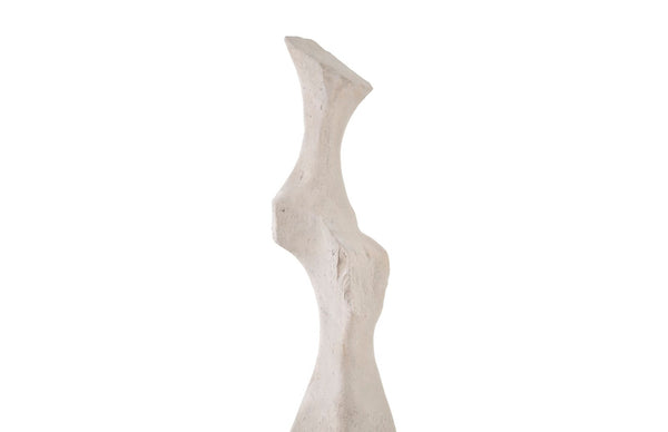 Phillips Collection Cast Colossal Abstract Female Sculpture in Roman Stone Finish - Elegant Statement for Large Spaces PH103391