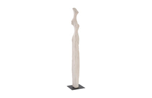 Phillips Collection Cast Colossal Abstract Female Sculpture in Roman Stone Finish - Elegant Statement for Large Spaces PH103391