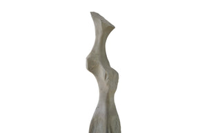 Phillips Collection Cast Colossal Women Sculpture - Lightweight Abstract Design in Splinter Stone Finish, 89" Tall PH103393