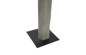 Phillips Collection Cast Colossal Gray Woman Sculpture E - Stunning Abstract Design, Vintage Finish for Elegant Spaces PH103465