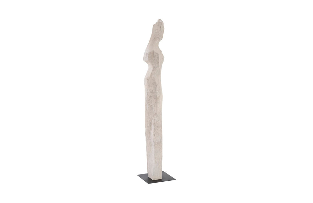 Phillips Collection Cast Colossal Women Sculpture - Abstract Roman Stone Design for Grand Spaces & Timeless Appeal PH103468