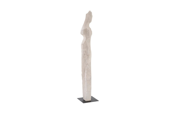 Phillips Collection Cast Colossal Women Sculpture - Abstract Roman Stone Design for Grand Spaces & Timeless Appeal PH103468