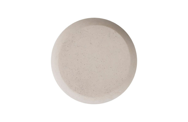 Phillips Collection River Stone Side Table - Organic Elegance with Smooth Contours for Modern Living Spaces and Accents Roman Stone PH103554