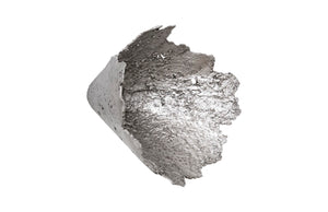 Phillips Collection Jagged Splash Bowl Wall Art - Stunning Silver Leaf Sculpture For Modern Organic Home Décor Silver Resin Composite Ph103661