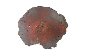 Phillips Collection Jagged Splash Bowl Wall Art - Sculptural Metallic Home Décor for Modern Organic Interiors Oxidized Copper Finish PH103662