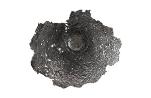 Phillips Collection Jagged Splash Bowl Wall Art - Sculptural Metallic Home Décor for Modern Organic Interiors Liquid Sliver PH103799
