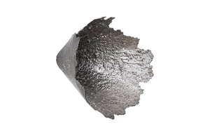 Phillips Collection Jagged Splash Bowl Wall Art - Sculptural Metallic Home Décor for Modern Organic Interiors Liquid Sliver PH103799