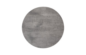 Phillips Collection Kono Round Dining Table Sculptural Bronze Resin Base with Concrete Top Indoor Outdoor PH104191