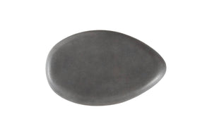 Phillips Collection River Stone Coffee Table – Sculptural Design with Smooth Silhouette for Modern Organic Living Spaces Charcoal Stone, Small PH104192