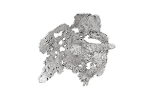 Phillips Collection Perforated Splash Bowl Wall Art in Silver Leaf Finish – Modern Organic Decor for Gallery Walls PH104251