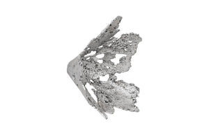 Phillips Collection Perforated Splash Bowl Wall Art in Silver Leaf Finish – Modern Organic Decor for Gallery Walls PH104251