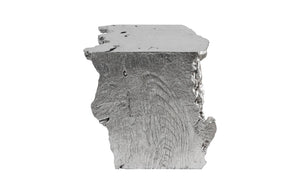 Phillips Collection Waterfall Desk in Silver Leaf Finish – Modern Organic Design with Flowing Edges for Home Office Elegance PH104338