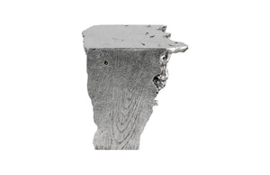 Phillips Collection Waterfall Desk in Silver Leaf Finish – Modern Organic Design with Flowing Edges for Home Office Elegance PH104338