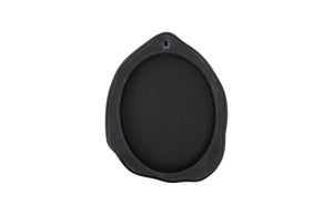 Phillips Collection Geode Silver Mirror - Modern Matte Black & Silver Design, Organic Geode Shape for Stylish Walls PH104347