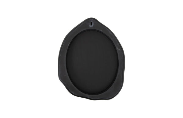 Phillips Collection Geode Silver Mirror - Modern Matte Black & Silver Design, Organic Geode Shape for Stylish Walls PH104347
