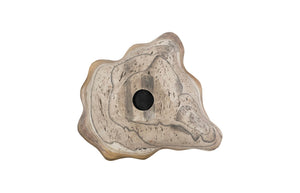 Phillips Collection Cast Wall Onyx Bowl - Stunning Decorative Sculpture Reflecting Natural Elegance And Artisan Craftsmanship Multi Colored,Off White Resin,Resin Composite Ph105279