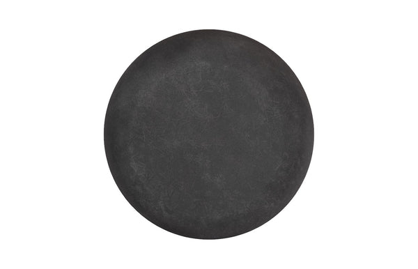 Phillips Collection River Stone Side Table - Organic Elegance with Smooth Contours for Modern Living Spaces and Accents Charcoal Stone PH106577