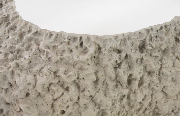 Phillips Collection Split The Difference Coffee Table - Modern Ash Resin Design Inspired By Tectonic Forces And Nature Gray,Silver Resin Ph107156