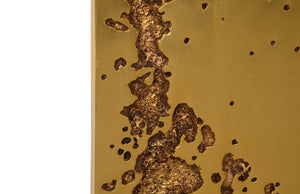 Phillips Collection Splotch Decorative Wall Art - Modern Organic Design With Stunning Gold Leaf Finish For Unique Spaces Gold Resin Ph107318