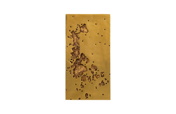Phillips Collection Splotch Decorative Wall Art - Modern Organic Design With Stunning Gold Leaf Finish For Unique Spaces Gold Resin Ph107318