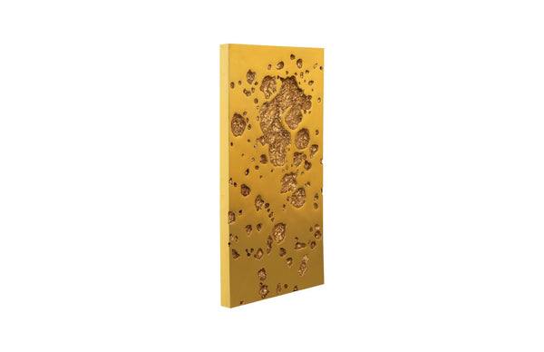 Phillips Collection Splotch Decorative Wall Art - Modern Organic Design With Stunning Gold Leaf Finish For Unique Spaces Gold Resin Ph107320