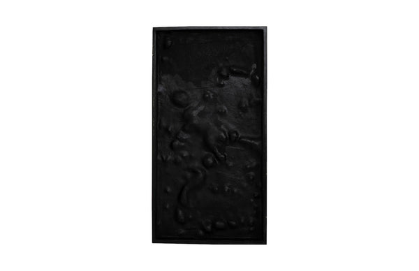 Phillips Collection Splotch Rectangular Gold Wall Art - Modern Organic Accent with Lunar Texture for Stunning Decor PH107321