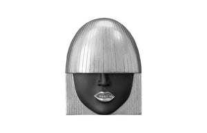 Phillips Collection Fashion Faces Wall Art - Chic Resin Décor Piece With Striking Style To Elevate Your Space Elegantly Black,Silver Resin Ph109382