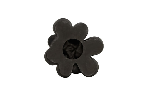 Phillips Collection Oviferum Succulent Wall Art - Modern Floral Sculpture For Unique Gallery Displays & Organic Style Black Resin Ph111558