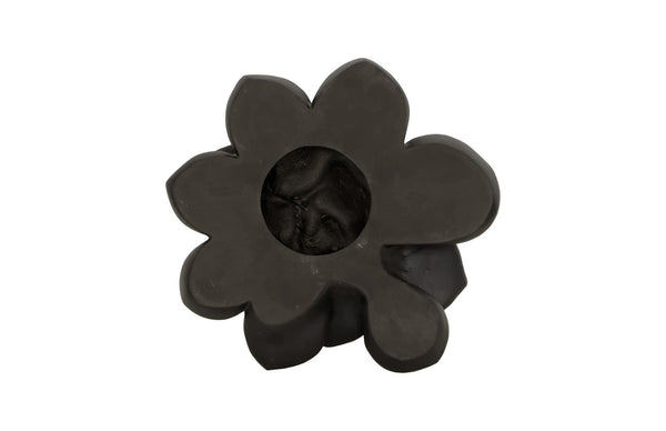 Phillips Collection Laui Succulent Wall Art – Modern Organic Floral Sculpture For Unique Gallery Wall Displays Black Resin Ph111559
