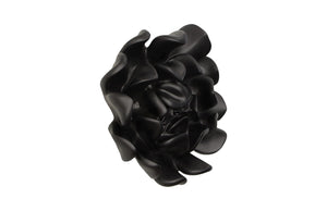 Phillips Collection Topsy Turvy Succulent Wall Art - Modern Organic Floral Sculpture For Unique Home Décor Displays Black Resin Ph111561