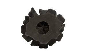 Phillips Collection Topsy Turvy Succulent Wall Art - Modern Organic Floral Sculpture For Unique Home Décor Displays Black Resin Ph111561