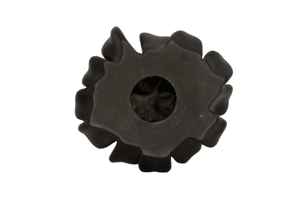 Phillips Collection Topsy Turvy Succulent Wall Art - Modern Organic Floral Sculpture For Unique Home Décor Displays Black Resin Ph111561