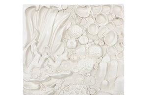 Phillips Collection Coral Reef Wall Art - Stunning Ocean-inspired Design With Natural White Finish And Iron Frame Off White Resin Ph112036