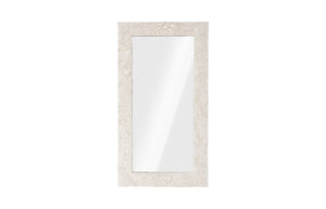 Phillips Collection Reef Mirror - Elegant Full-length Design For A Beachy Rustic Look Or Sophisticated Wall Display Off White Resin Ph112037