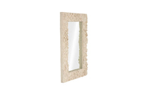 Phillips Collection Reef Mirror - Elegant Full-length Design For A Beachy Rustic Look Or Sophisticated Wall Display Off White Resin Ph112038