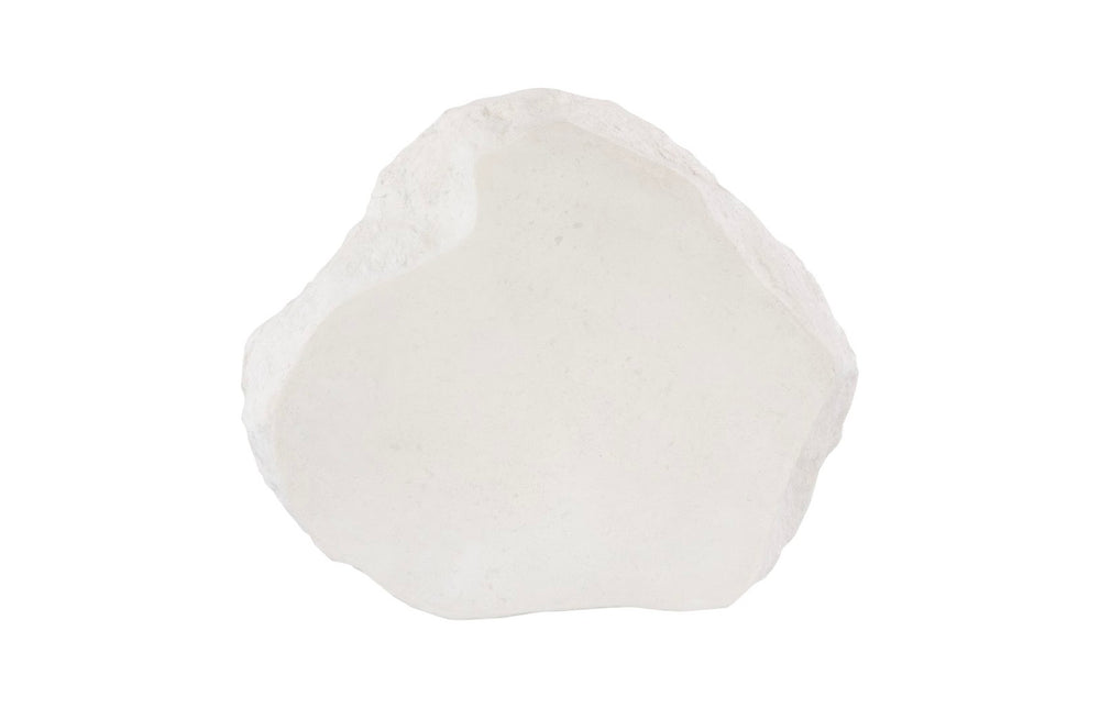 Phillips Collection Quarry Coffee Table - Sculptural Organic Design with Lightweight Durability for Modern Living Spaces Small, Roman Stone PH112521