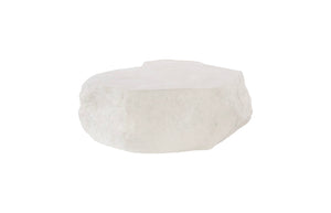 Phillips Collection Quarry Coffee Table - Bold Organic Design With Rustic Charm And Lightweight Durability For Any Space Off White Resin Ph112521