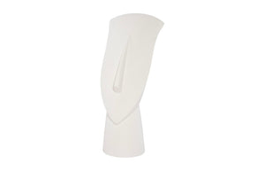 Phillips Collection Cycladic Head Sculpture - Modern Greek Artistry in Off-White Stone for Timeless Home Decor Accent PH113444