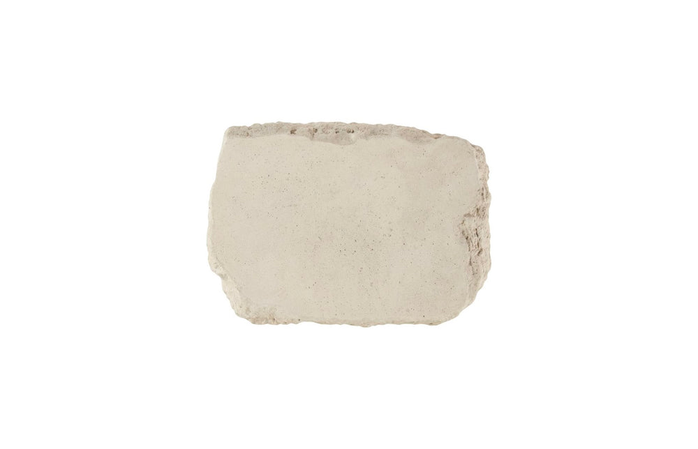 Phillips Collection Quarry Coffee Table - Bold Organic Design With Rustic Charm And Lightweight Durability For Any Space Off White Resin Ph113600