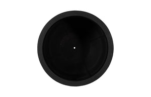 Phillips Collection June Large Planter - Striking Matte Finish With Contemporary Design For Elegant Garden Display Black Resin Ph114652