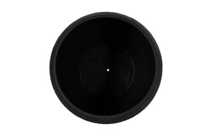 Phillips Collection Filament Planter - Contemporary Composite Design With Drainage For Elegant Garden Accents Indoors Black Resin Composite Ph114673