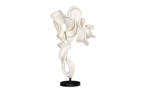 Phillips Collection Cast Dancing Sculpture - Eye-catching Art Piece For Modern Organic Home Décor And Aesthetic Appeal White,Black Resin Ph114995
