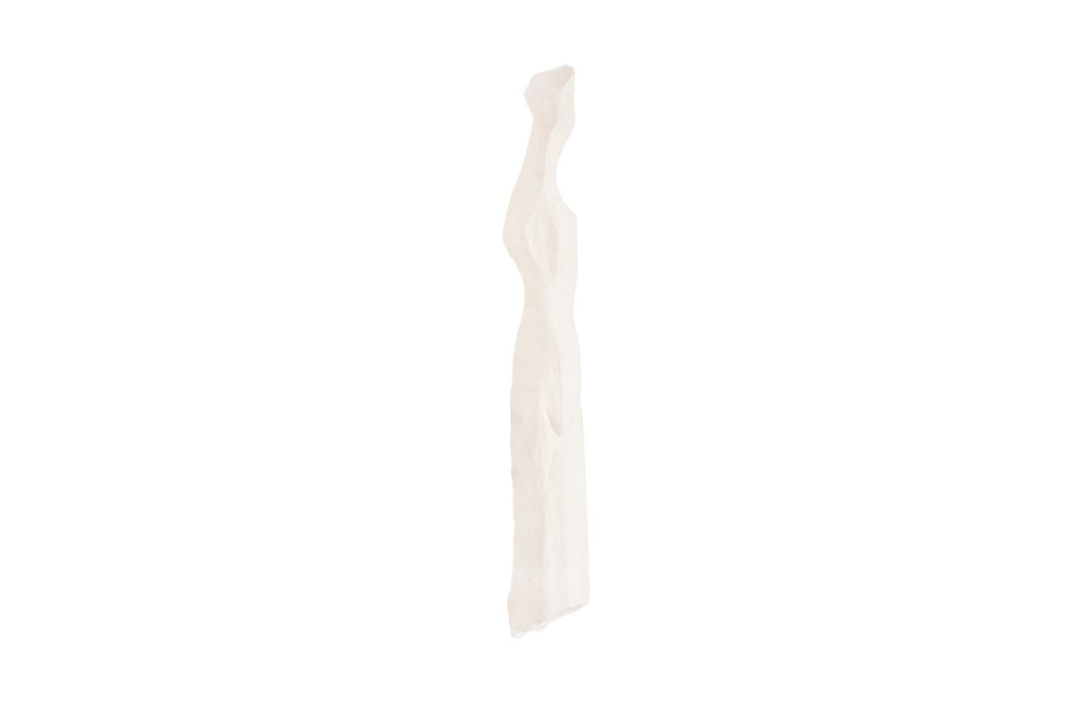 Phillips Collection Cast Sculptural Wall Art - Elegant Abstract Female Form in Weathered Stone Finish for Home Décor Roman Stone PH115043