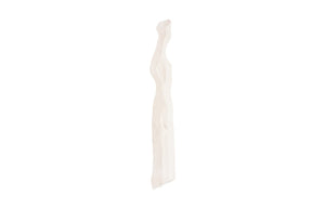 Phillips Collection Cast Sculptural Wall Art - Elegant Abstract Female Form in Weathered Stone Finish for Home Décor Roman Stone PH115043