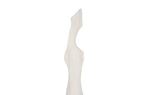 Phillips Collection Cast Sculptural Wall Art - Elegant Abstract Female Form in Weathered Stone Finish for Home Décor Roman Stone PH115043