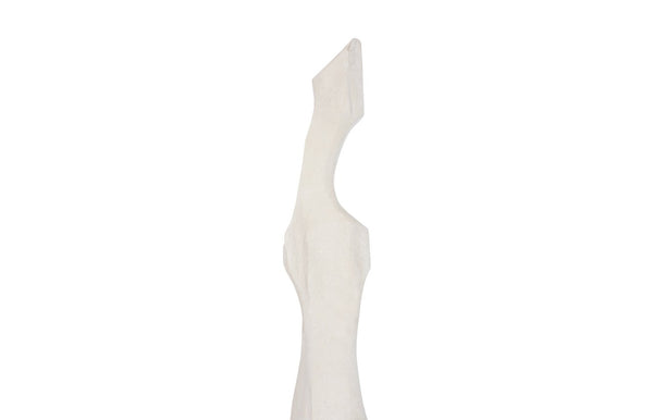 Phillips Collection Cast Sculptural Wall Art - Elegant Abstract Female Form in Weathered Stone Finish for Home Décor Roman Stone PH115043