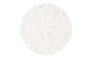 Phillips Collection Drape Wall Art - Hypnotizing Composite Design With Fabric-like Texture For Stunning Home Decor White Resin,Stone Composite Ph115098